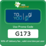 To you Promo Code KSA (G173) Enjoy Up To 80 % OFF